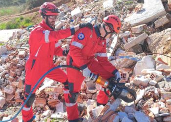 15/02/2025 – Εξάσκηση του Τομέα Αντιμετώπισης Καταστροφών