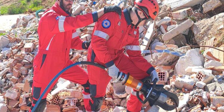 15/02/2025 – Εξάσκηση του Τομέα Αντιμετώπισης Καταστροφών